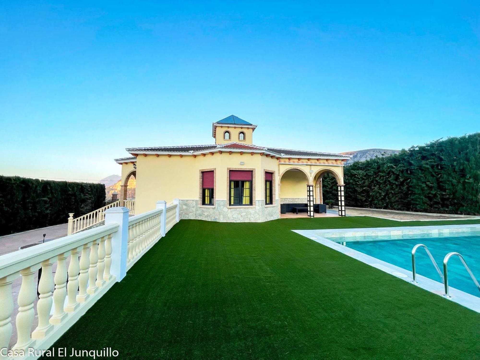 Casa Rural El Junquillo Cuevas De San Marcos エクステリア 写真